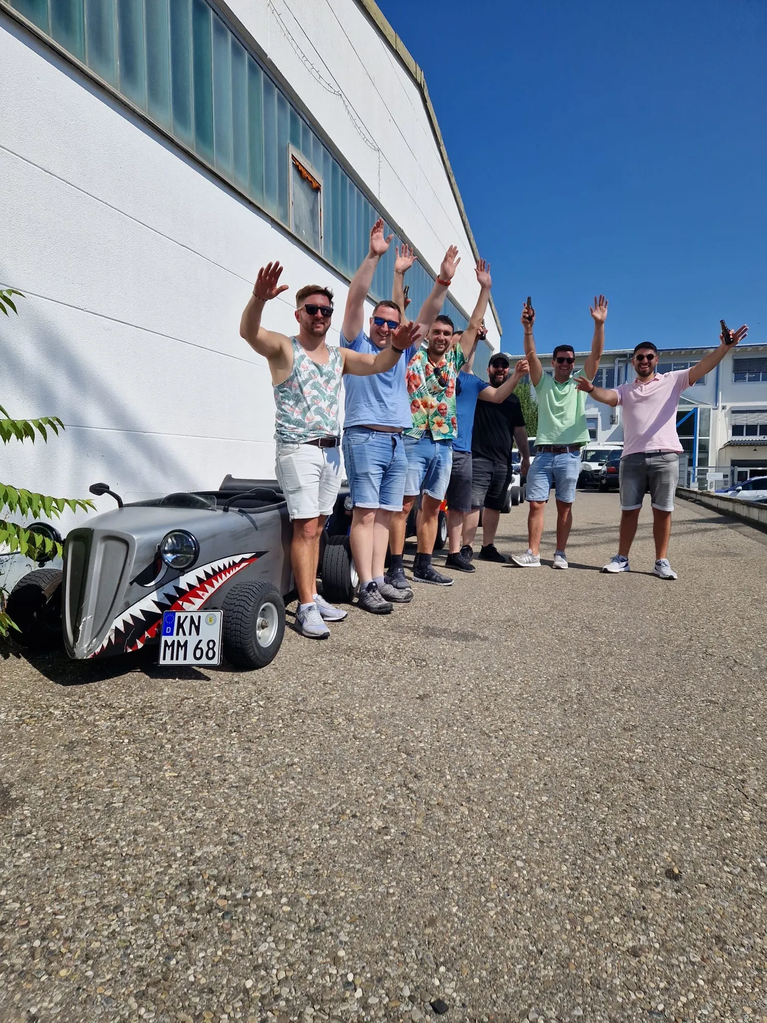 Hotrod Cruise along Lake Constance