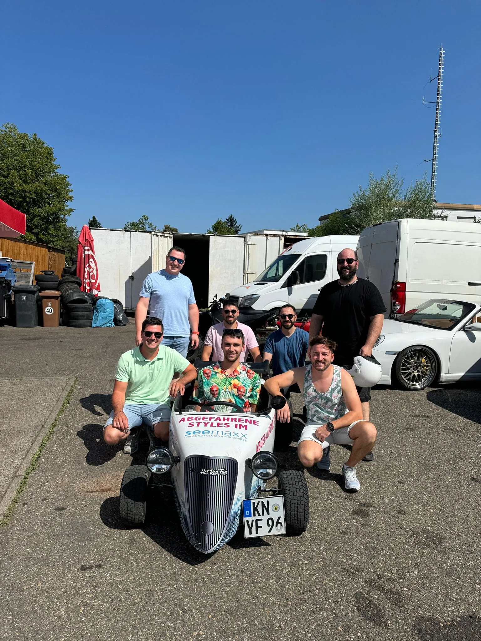 Group Adventure in Hotrods